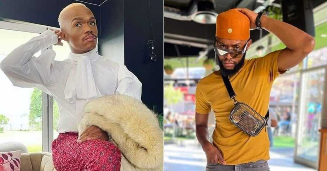 Somizi, shades estranged hubby, Mohale Motaung Somizi, shades estranged hubby, Mohale Motaung