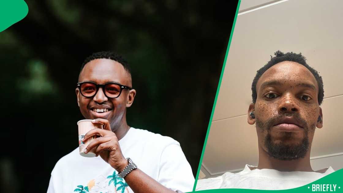 Nota Baloyi reacts to DJ Shimza's weight loss Nota Baloyi reacts to DJ Shimza's weight loss