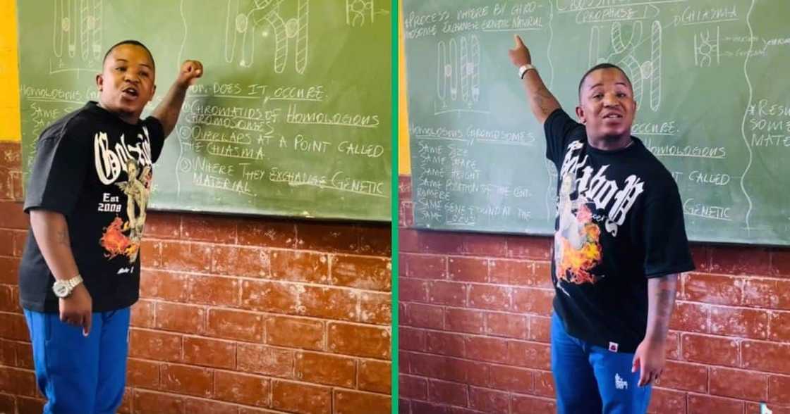 An educator's teaching method grabbed South Africans attention An educator's teaching method grabbed South Africans attention