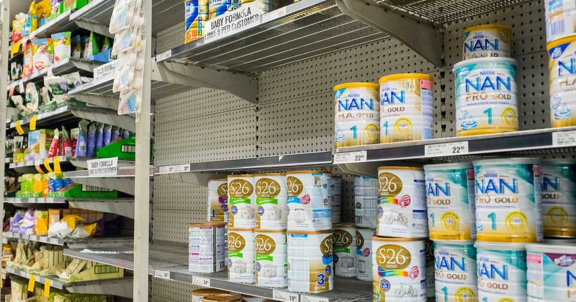 Department of Health, Infant formula Donations and Online Purchases of Infant Formula Illegal, homemade infant formula recipes