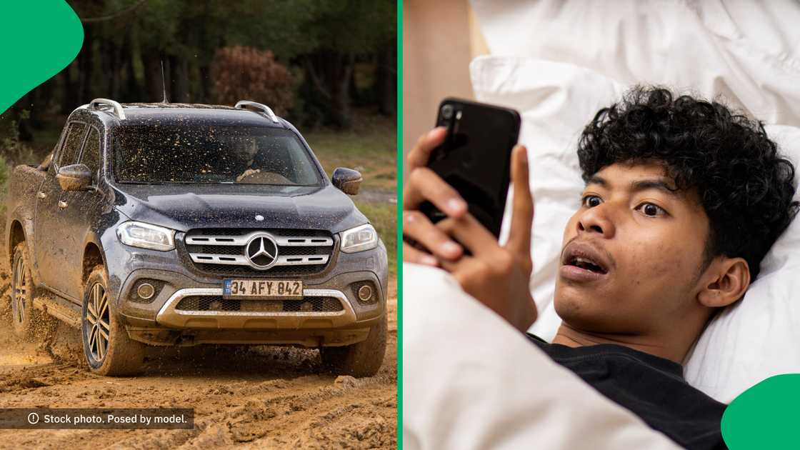 South Africans doubted that a 16-year-old would be gifted an expensive Mercedes X-class. South Africans doubted that a 16-year-old would be gifted an expensive Mercedes X-class.