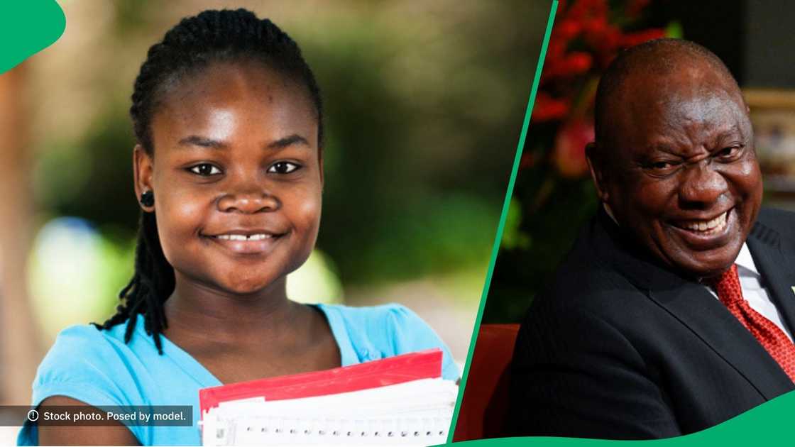 Cyril Ramaphosa gets greeted as Cupcake by grade 7 student Cyril Ramaphosa gets greeted as Cupcake by grade 7 student