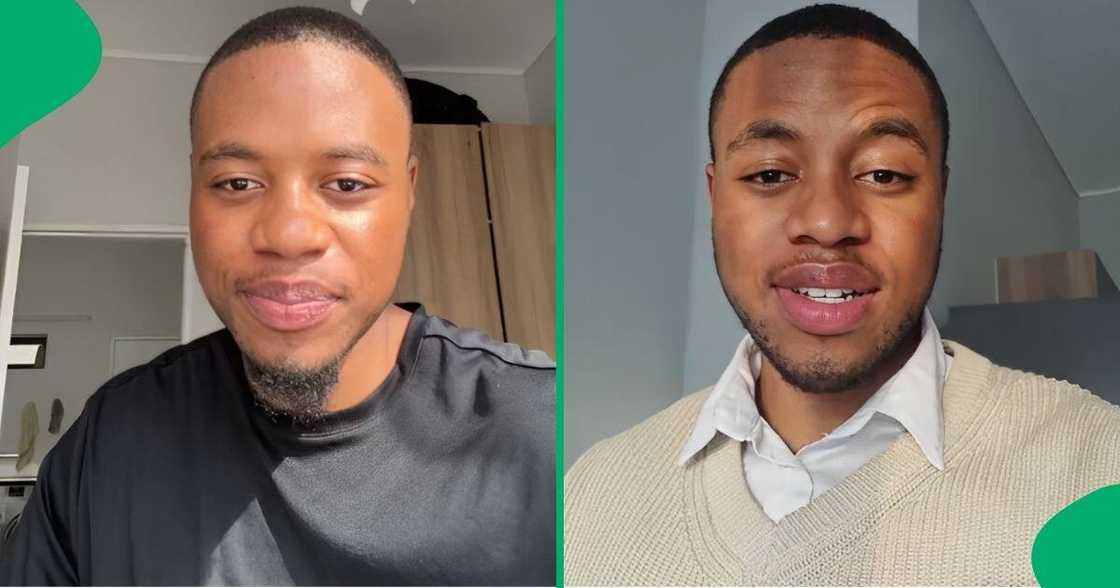 A young man left netizens in stitches after struggling to install a shower door. A young man left netizens in stitches after struggling to install a shower door.