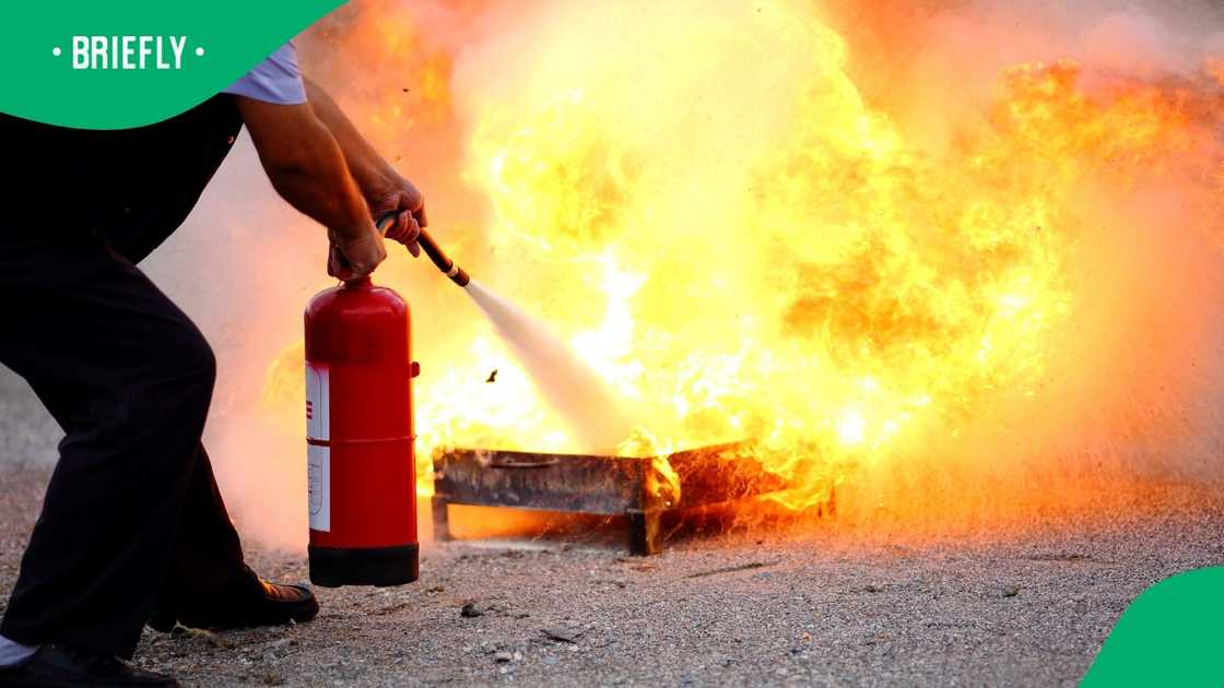 A Mpumalanga community rescued a woman who was set on fire