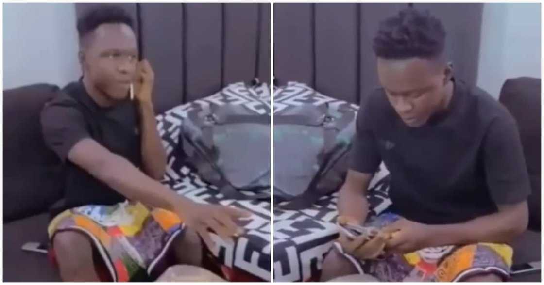 Ghanaian man with a broken heart Ghanaian man with a broken heart