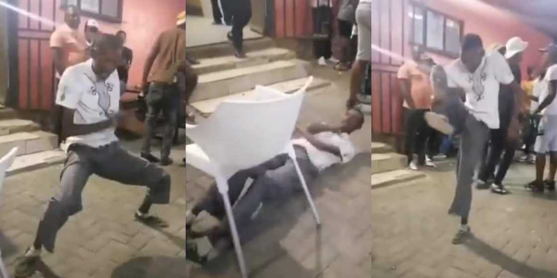 "I Have so Many Questions": Man's Snakelike Dance Moves Leaves Mzansi Scratching Their Heads "I Have so Many Questions": Man's Snakelike Dance Moves Leaves Mzansi Scratching Their Heads
