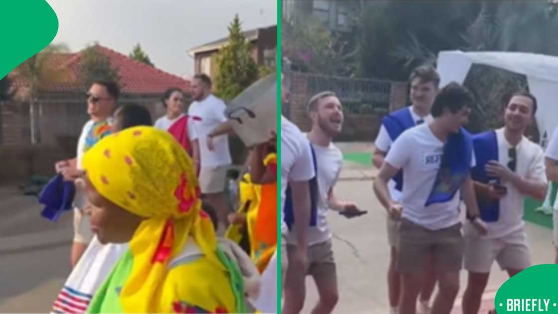 A vernac song performance by the groom’s family made the Limpopo wedding stand out on social media A vernac song performance by the groom’s family made the Limpopo wedding stand out on social media