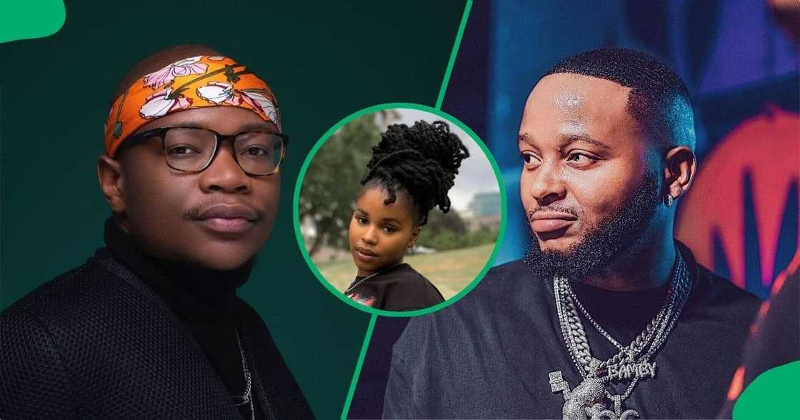 Nkosazana Daughter responded to rumours that she's dating Sir Trill and Master KG Nkosazana Daughter responded to rumours that she's dating Sir Trill and Master KG