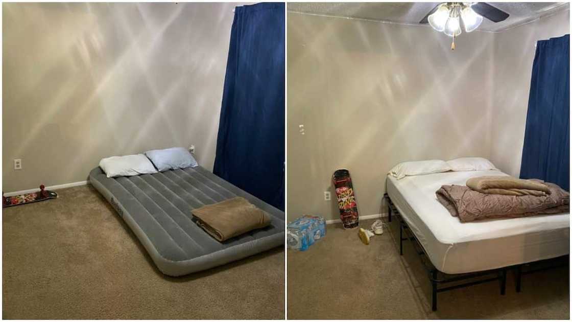 May rejoices as he changes his bed, buys bigger one, puts it on frame, photos get people talking May rejoices as he changes his bed, buys bigger one, puts it on frame, photos get people talking