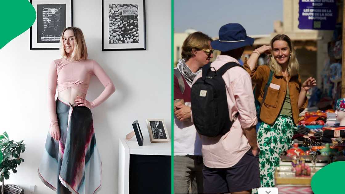 She has travelled to places like Vietnam and the USA using this unique budget-saving method She has travelled to places like Vietnam and the USA using this unique budget-saving method