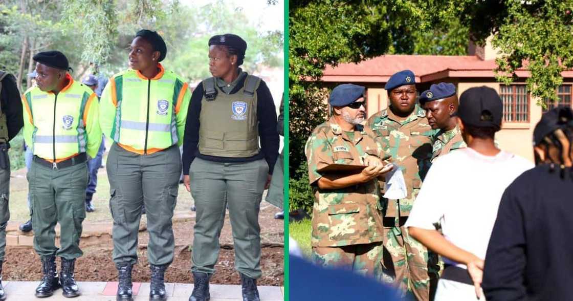The AmaPanyaza will be trained by the South African National Defence Force The AmaPanyaza will be trained by the South African National Defence Force