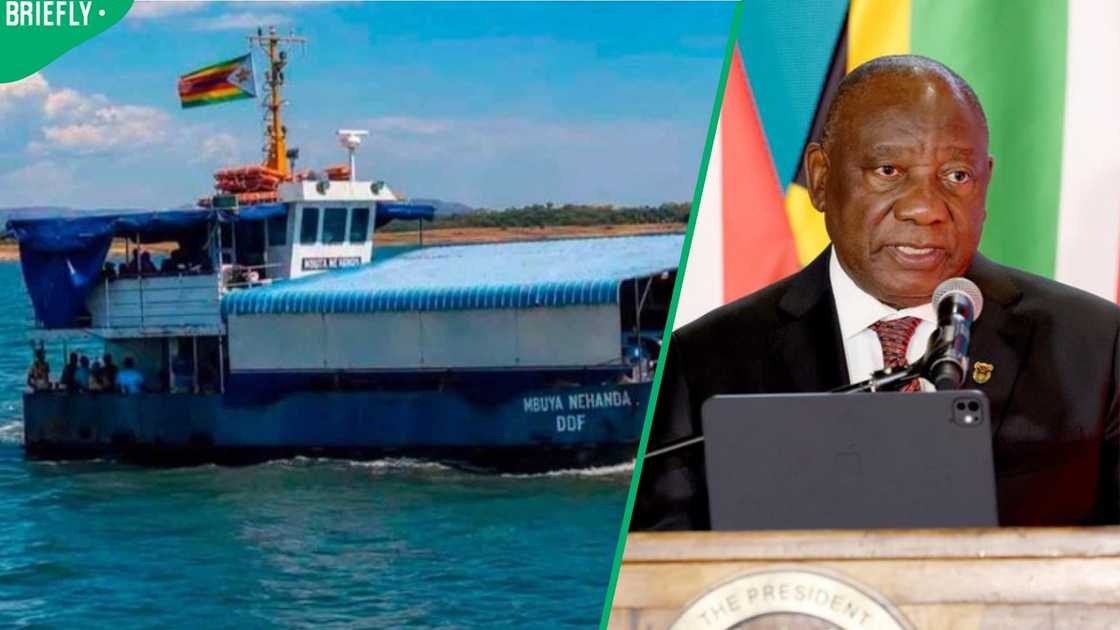 Ramaphosa Zimbabwe ferry