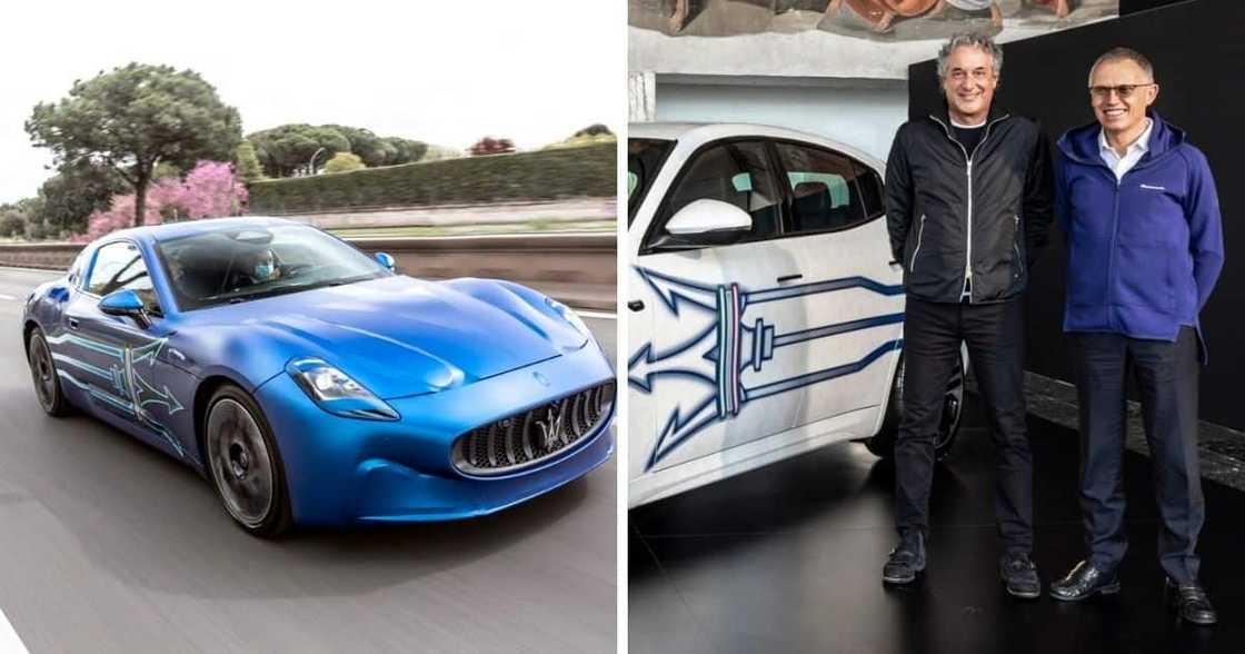 Maserati's new GranTurismo Folgore is set to be unveiled fully later in 2022. Image: MotorPress Maserati's new GranTurismo Folgore is set to be unveiled fully later in 2022. Image: MotorPress