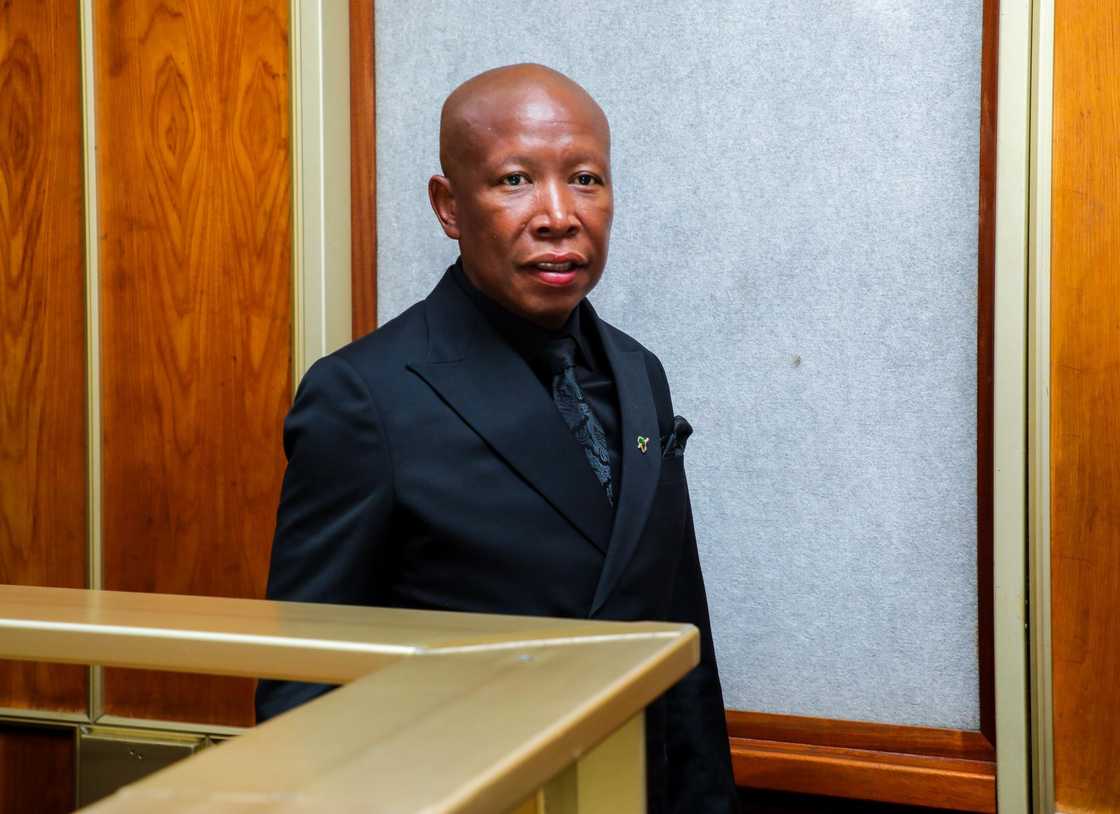 Julius Malema appeared before the East London Magistrates' Court Julius Malema appeared before the East London Magistrates' Court