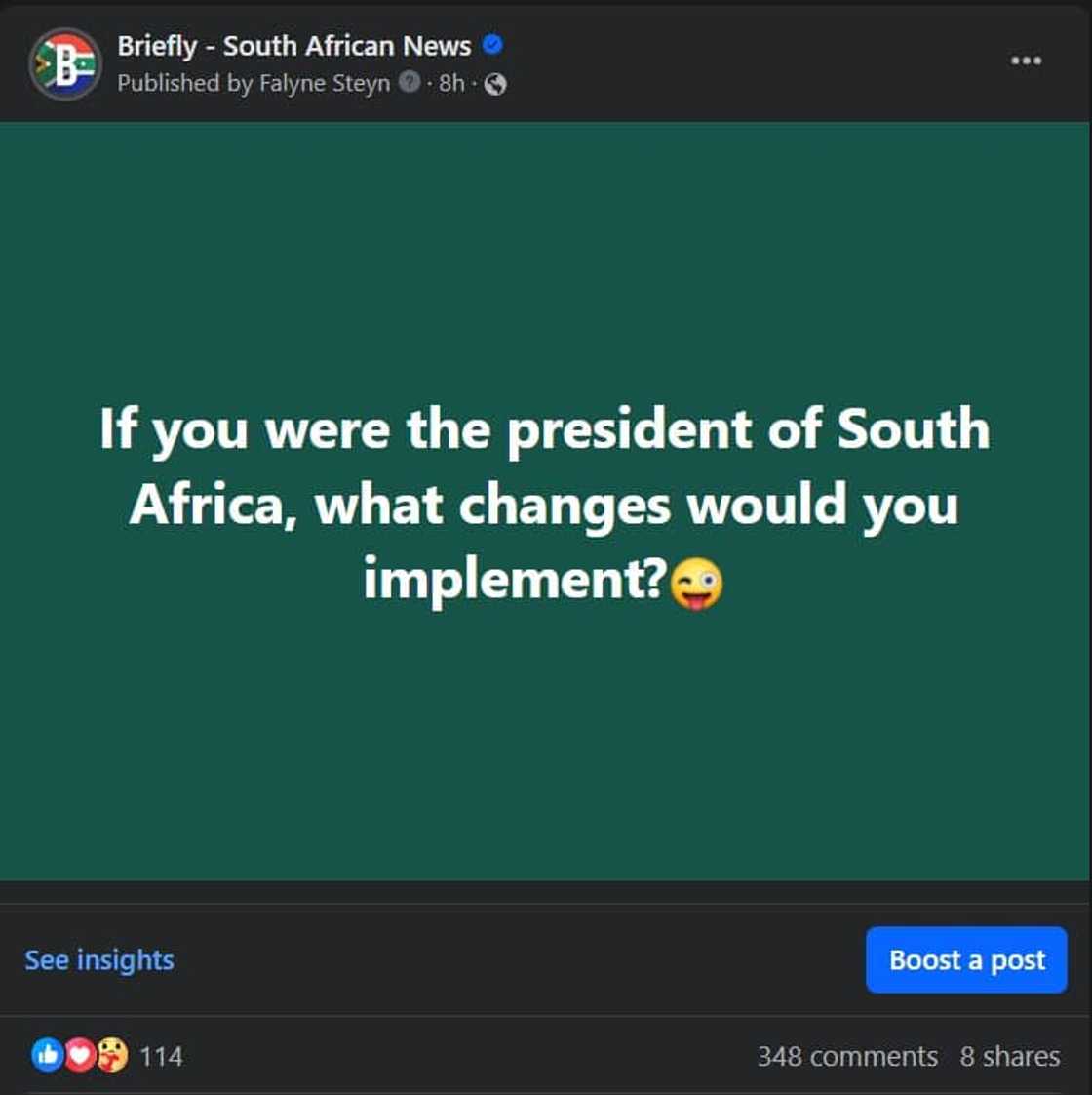 What would change if you were the president What would change if you were the president