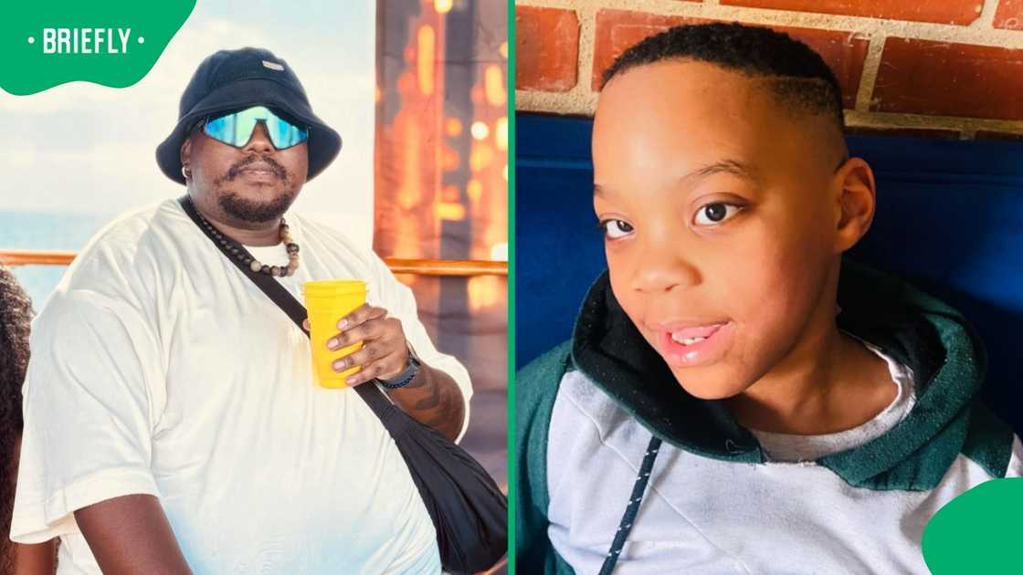 Heavy K celebrated his baby boy. Heavy K celebrated his baby boy.