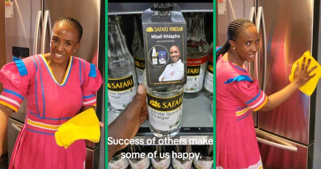 SA housekeeper Mbali Nhlapho SA housekeeper Mbali Nhlapho