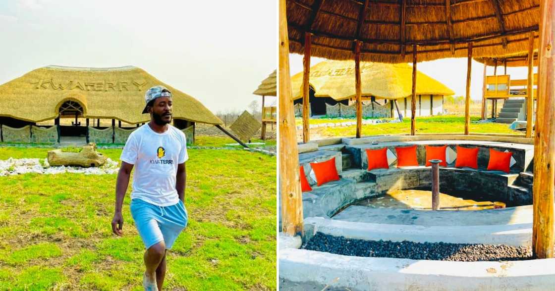 Terry Mhondoro Ngezi and his stunning restaurant Terry Mhondoro Ngezi and his stunning restaurant