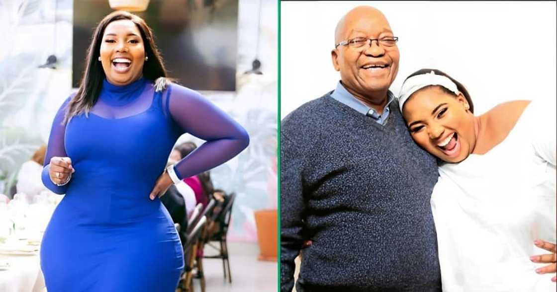 Jacob Zuma's baby mama celebrates his birthday Jacob Zuma's baby mama celebrates his birthday