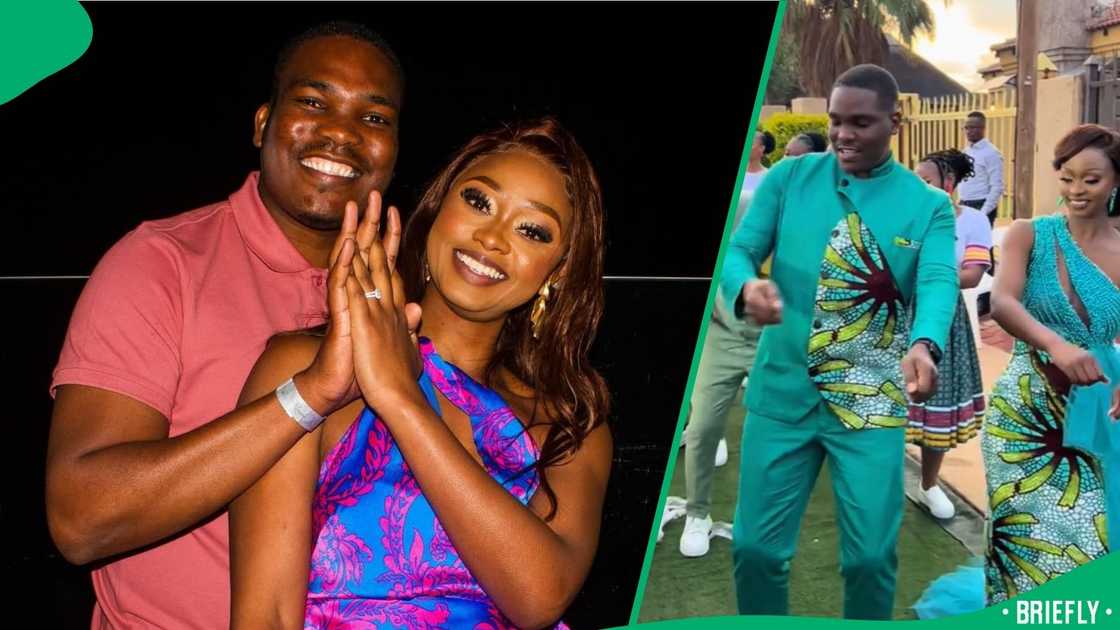 TikTok users wished a couple who celebrated their white and traditional weddings a happy marriage TikTok users wished a couple who celebrated their white and traditional weddings a happy marriage