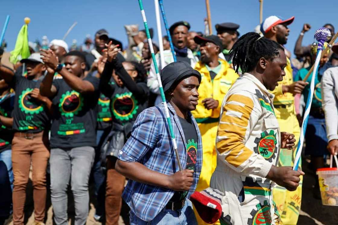 Thousands gathered at the hillside where the massacre unfolded 10 years ago Thousands gathered at the hillside where the massacre unfolded 10 years ago