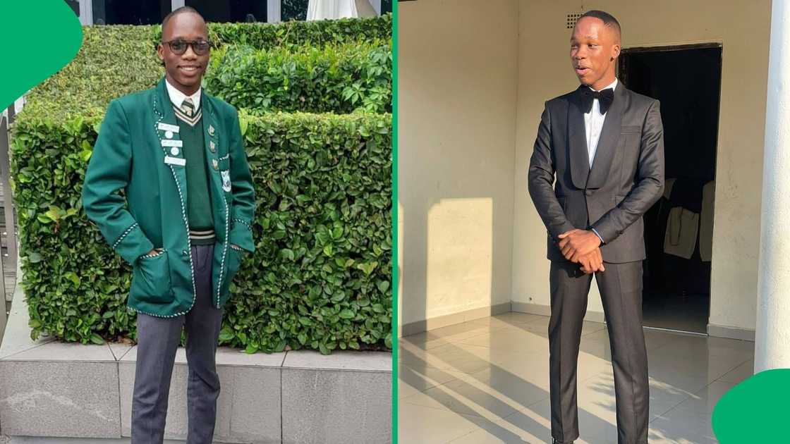 Facebook users congratulated a young man after bagging eight distinctions