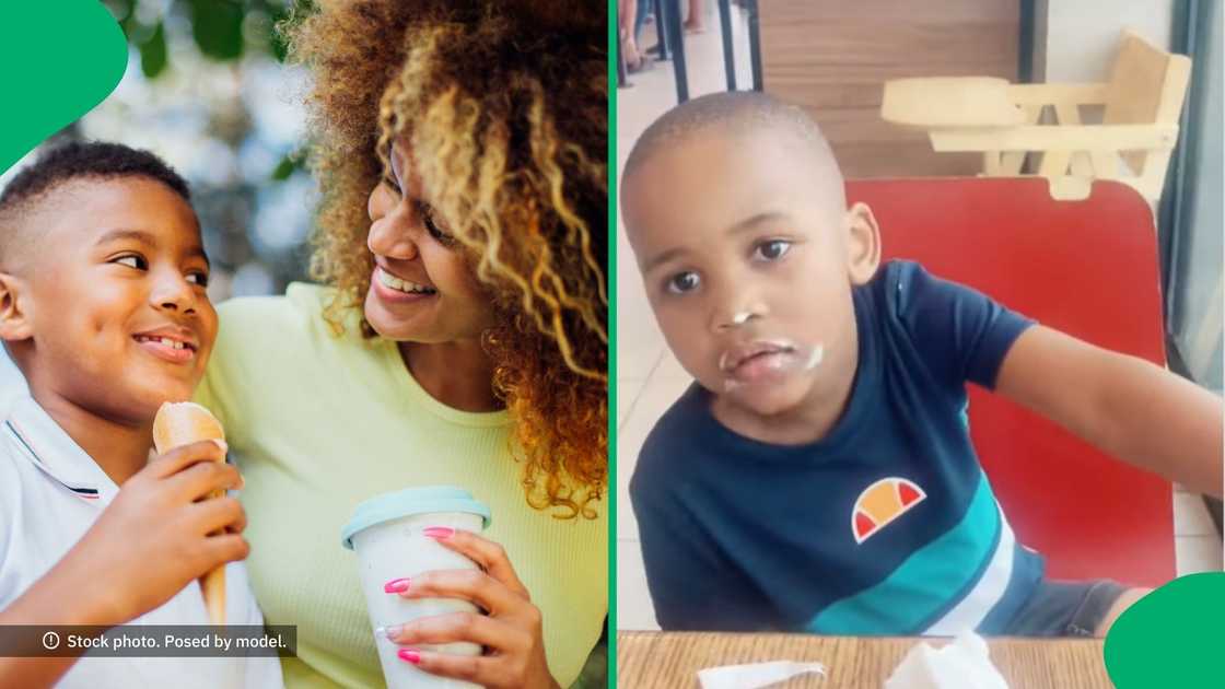 TikTok users were in stitches after seeing a mom shocked by her son's question