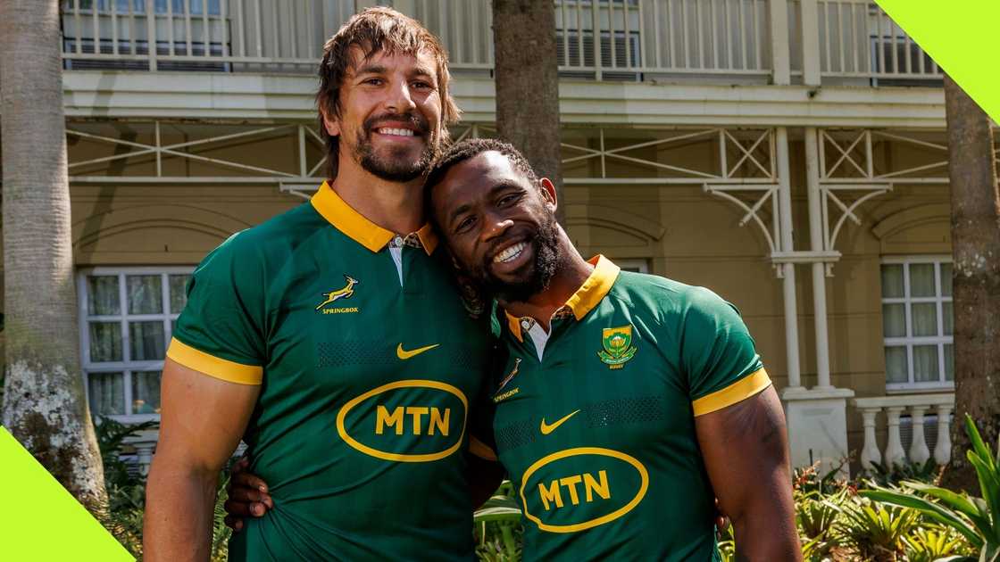 Eben Etzebeth and Siya Kolisi has a close bond.