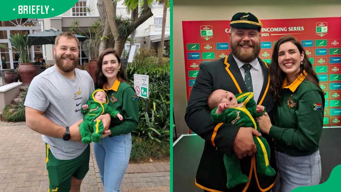 Boan Venter and his family Boan Venter and his family
