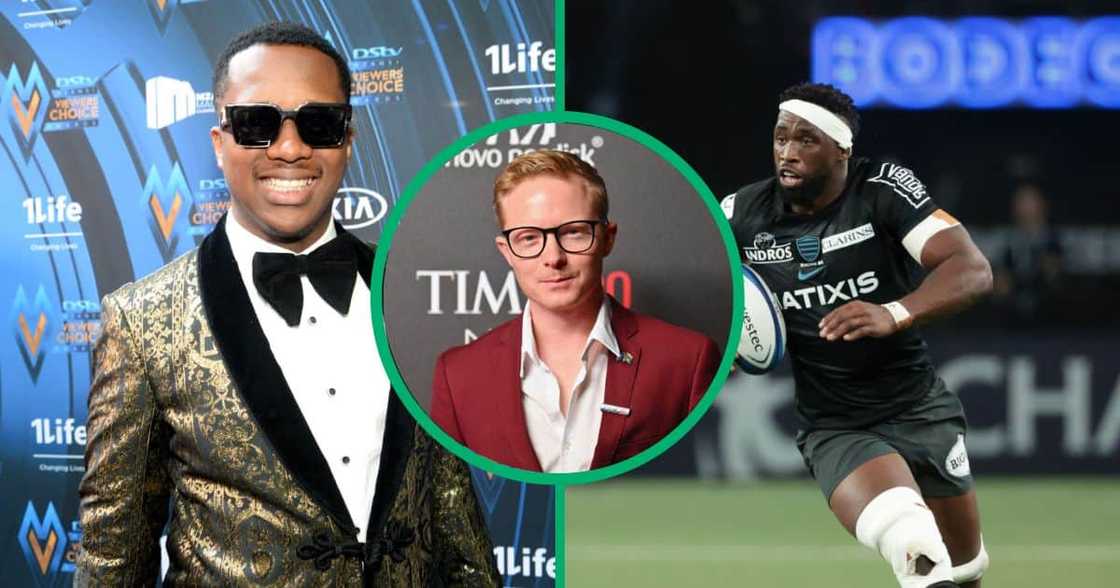 Andile Mpisane, Chris Pappas and Siya Kolisi showed their dance moves in 2023 Andile Mpisane, Chris Pappas and Siya Kolisi showed their dance moves in 2023