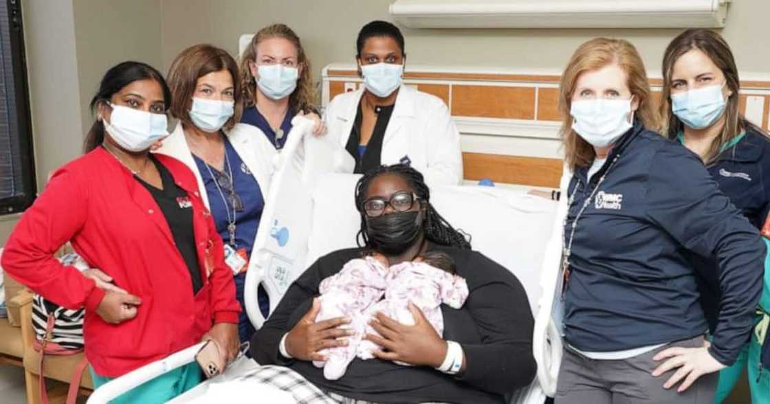 Kimberly and her babies Kimberly and her babies