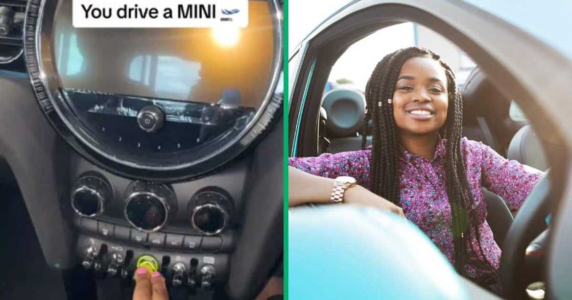 TikTok video shows Mini Cooper compared to plane