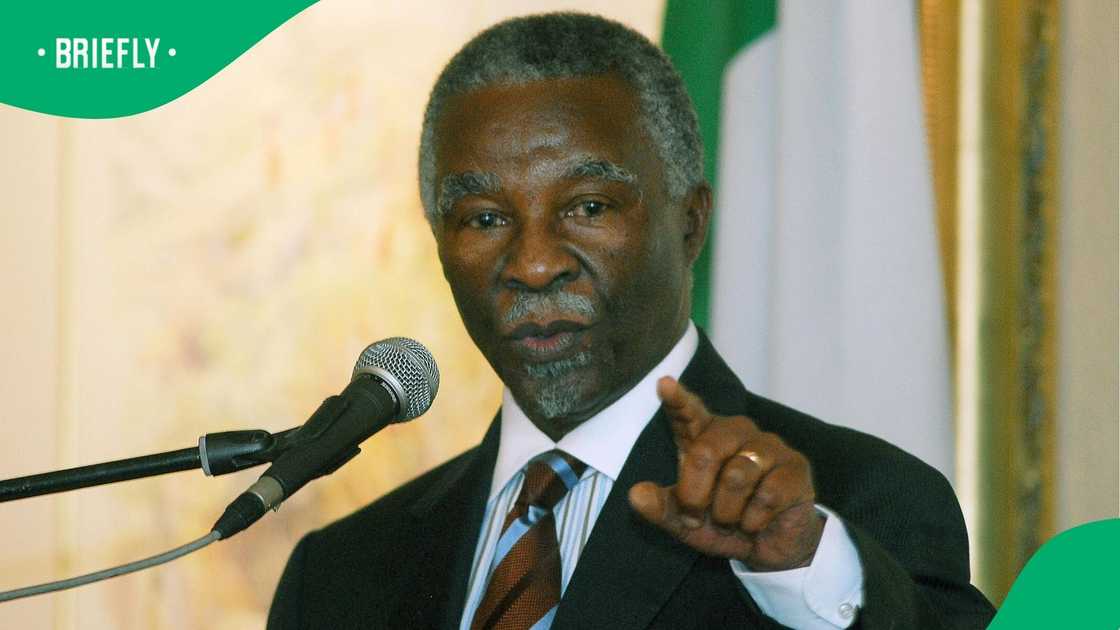 He explains that the problems in South Africa arise within the country