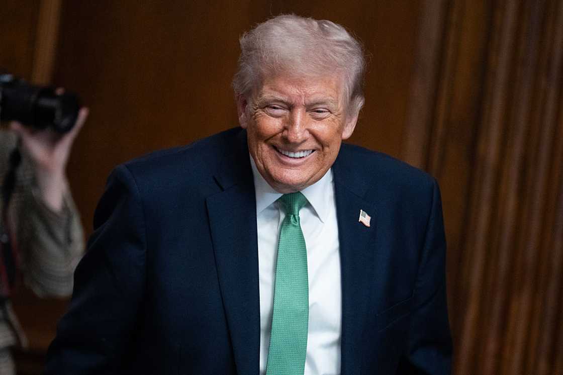 Patrice Motsepe once praised Donald Trump's administration in Davos, Switzerland