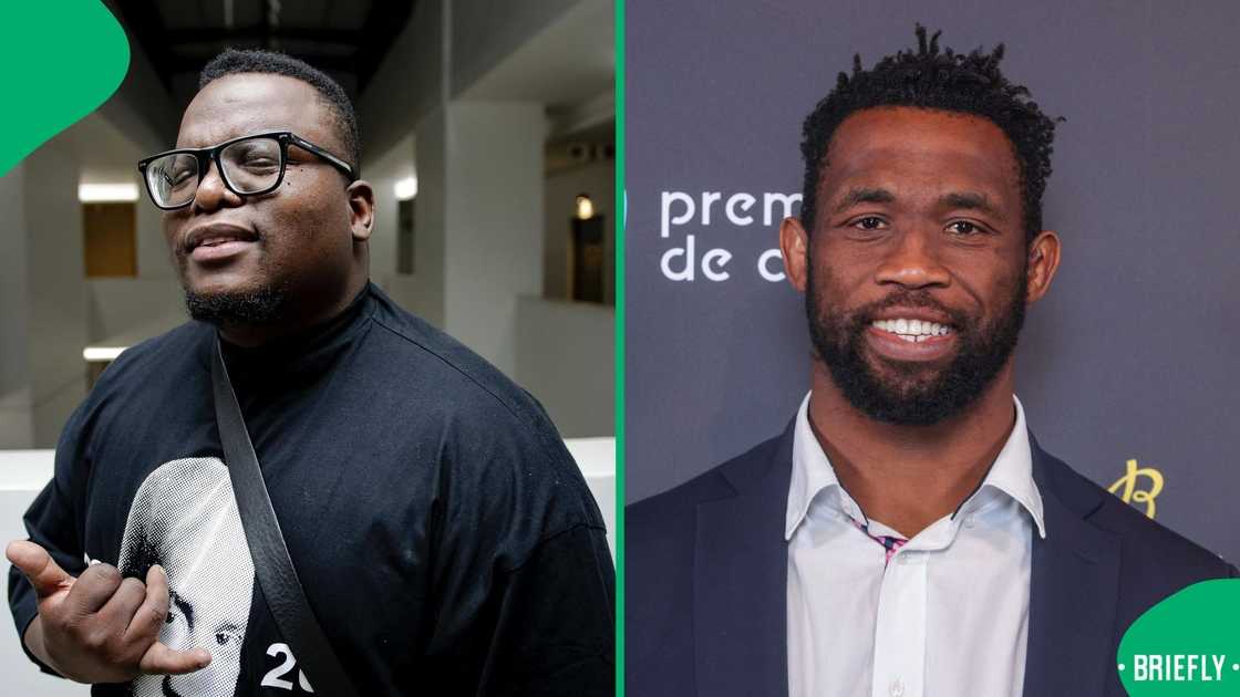 Sol Phenduka reacts to video of Siya Kolisi and his father Sol Phenduka reacts to video of Siya Kolisi and his father