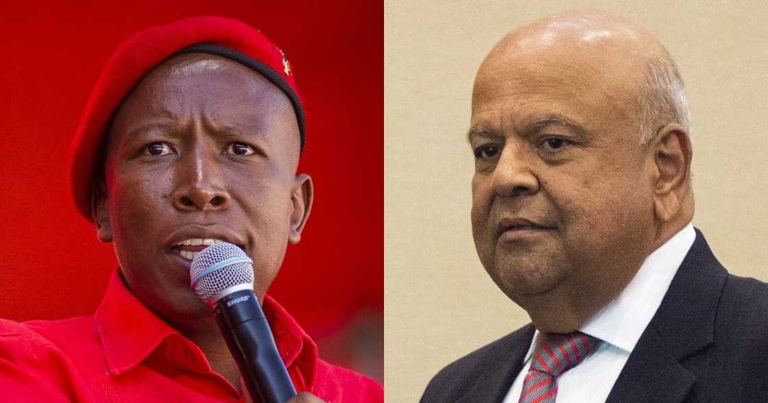 Suspension without pay for 2 out of the 16 EFF MPs who disrupted Gordhan Suspension without pay for 2 out of the 16 EFF MPs who disrupted Gordhan