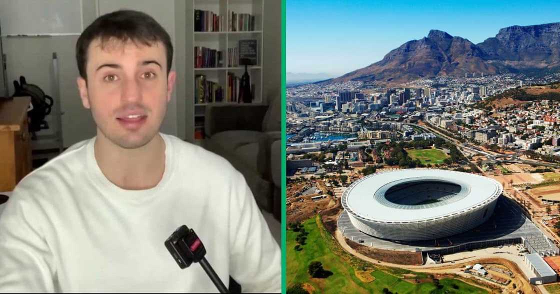 A young man explained why Mzansi is named a safe country to live in. A young man explained why Mzansi is named a safe country to live in.