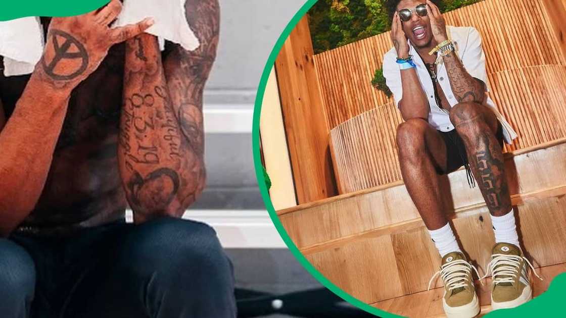 The date on the arm tattoo jalen green The date on the arm tattoo jalen green