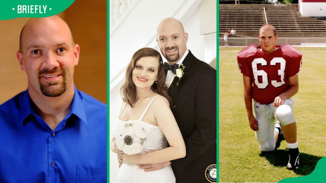 Travis Freeman during his wedding in 2015 Travis Freeman during his wedding in 2015