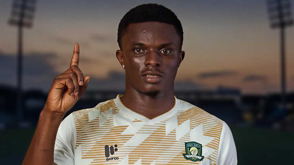 Dominic Frimpong, Ghana, Adiuana FC. Dominic Frimpong, Ghana, Adiuana FC.