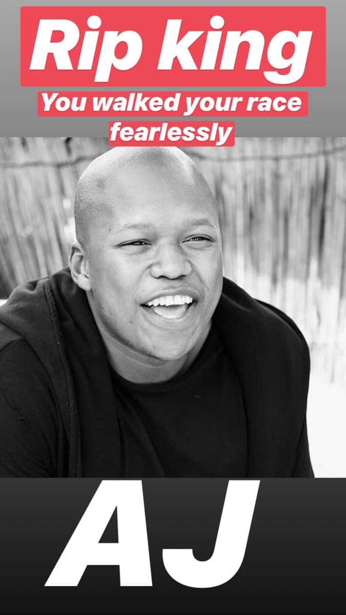 what happened to Akhumzi what happened to Akhumzi
