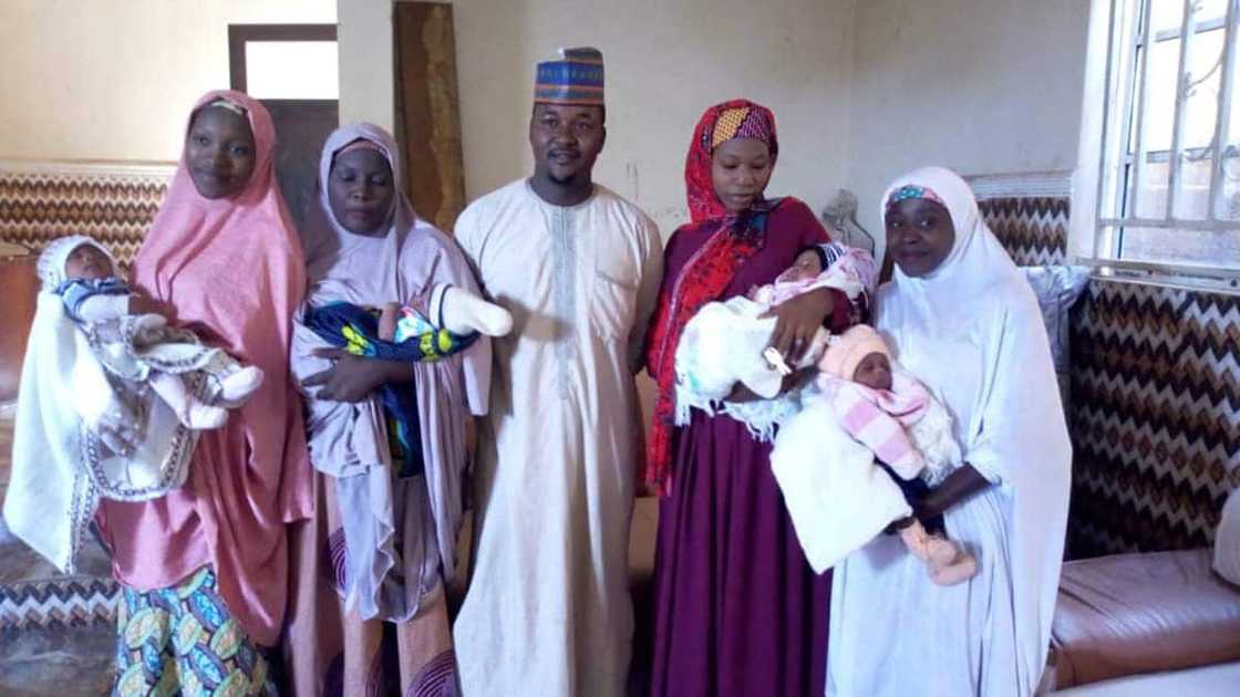After having 4 kids in 6 weeks, Bauchi carpenter wants to father 40 (see photos) After having 4 kids in 6 weeks, Bauchi carpenter wants to father 40 (see photos)