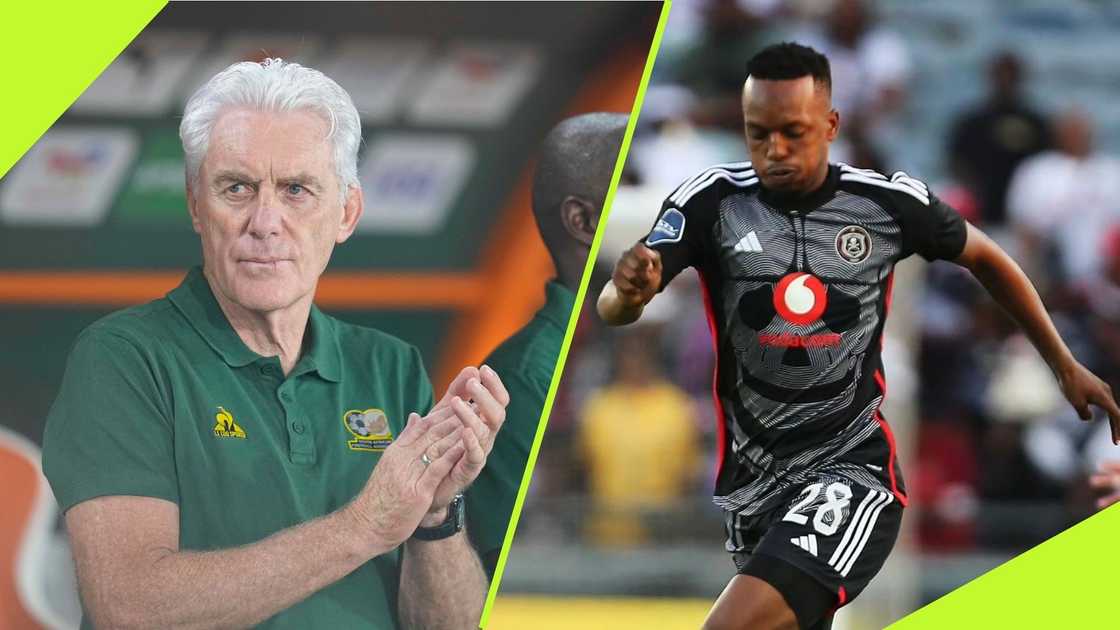Hugo Broos said Patrick Maswanganyi can replace Themba Zwane. Hugo Broos said Patrick Maswanganyi can replace Themba Zwane.
