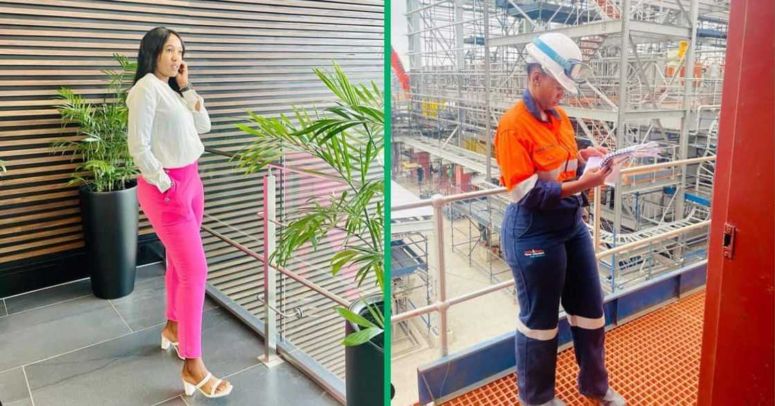 woman in mine engineering