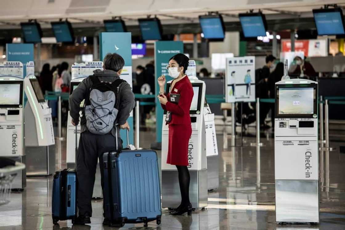 Ground handling services at Hong Kong's airport are controlled by three companies that have direct business ties to certain airlines Ground handling services at Hong Kong's airport are controlled by three companies that have direct business ties to certain airlines