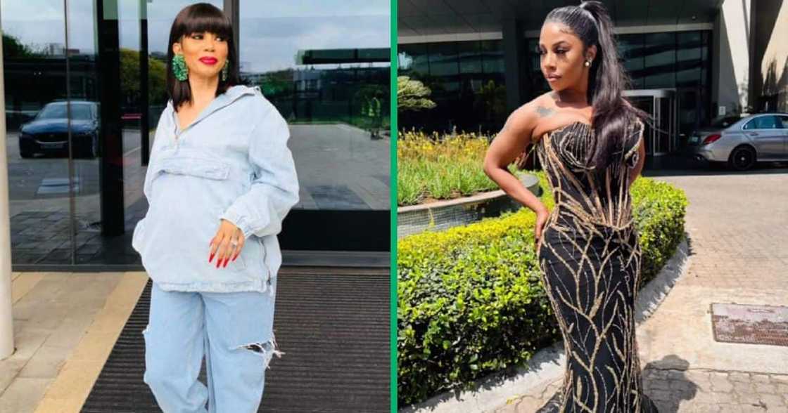 Kelly Khumalo touched down in Mozambique. Kelly Khumalo touched down in Mozambique.