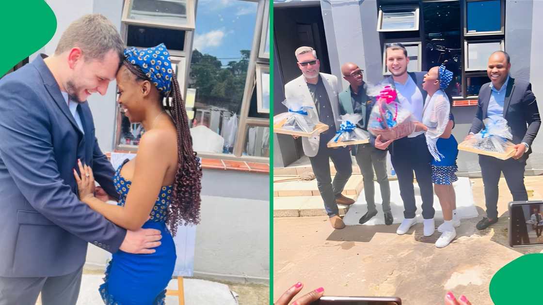 TikTok users congratulated a hun after her man paid lobola for her TikTok users congratulated a hun after her man paid lobola for her