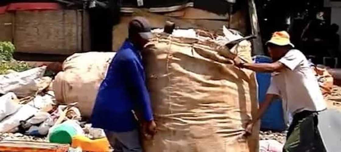 Mangena also has to walk 5km to university. Source: SABC