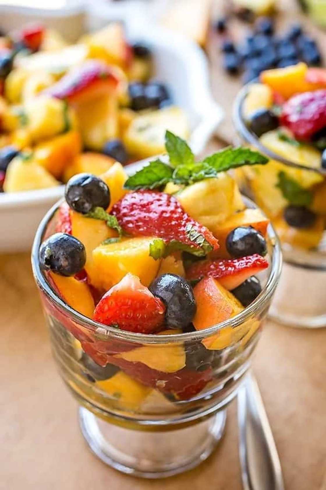 Try this: the humble fruit salad gets a snazzy makeover Try this: the humble fruit salad gets a snazzy makeover