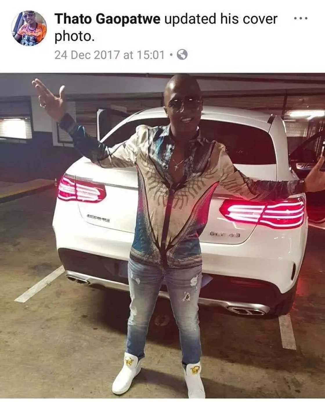Thato Gaopatwe: A look at the luxury Facebook life of the Boksburg heist gang member Thato Gaopatwe: A look at the luxury Facebook life of the Boksburg heist gang member